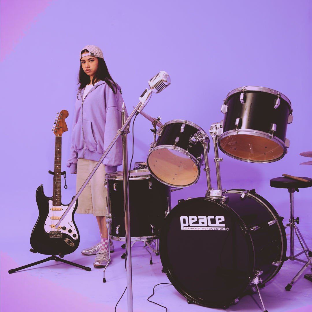 Relaxed Fit Zip-Up Hoodie